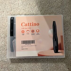 Cattino USB Nail Drill in Black